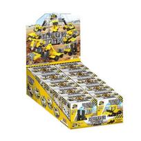 LEGO suderinamas mini blokas sunkiosios įrangos statybinė įranga 10 rūšių 1 rinkinys beige