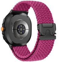 Nertas dirželis Samsung Galaxy Watch 8 40 44mm/8 classic Juosta Parašiuto Sagtis diržas Correa Apyrankė Galaxy watch8 dirželiams Galaxy watch 8 44mm black