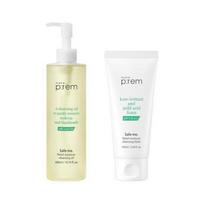 MakePrem Safe Me Relief Moisture Vegan Cleansing Oil 300ml (+Foam 100ml), 1 piece white