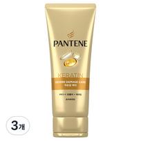 Pantene Keratin Extreme Damage Care plaukų kaukė, 220 ml, 3 vnt. beige