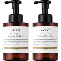 Ascent kvepiantis burbulinis rankų ploviklis, firminis muilas, 2 vienetai, 500 ml black