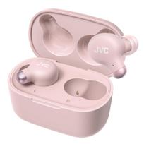 JVC Kenwood JVC belaidės ausinės „Bluetooth“ triukšmą slopinančios išorinio garso fiksavimo funkcija apima mikrofoną iki 28 valandų atkūrimo kompaktiškas rožinė