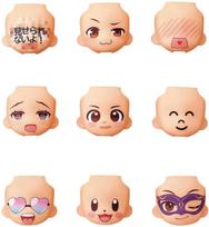 Nendoroid More Keičiamas veidas 04 Ne mastelio ABS&PVC Dažyta prekybinė figūrėlė Dėžutė iš 9 beige