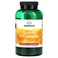 Swanson, Supreme C-Complex, su citrusiniais bioflavonoidais ir rutinu, 250 tablečių