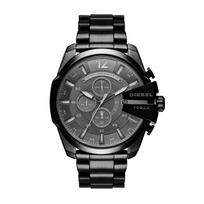 DIESEL Mega Chief Kvarcinis Chrono Laikrodis DZ4355 Juodas Vyriškas [Prekė] gray