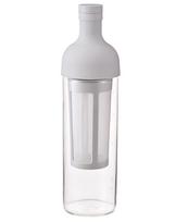 HARIO Filter-in Coffee Bottle 650ml Pale Gray Cold Brew Coffee Made in Japan FIC-70-PGR white