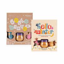 FRUDIA Honey Lip Balm & Hand Cream Premium Gift Set (Lip Balm 10mL + Hand Cream 30mL*2ea) beige