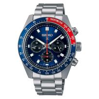[Seiko laikrodis] Rankinis laikrodis PROSPEX SPEEDTIMER, didelis saulės chronografas SBDL097 vyriškas sidabrinis sidabras