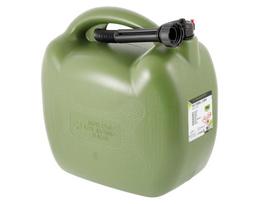 Plastikinis kuro kanistras, 20L, ovalus, chaki 1