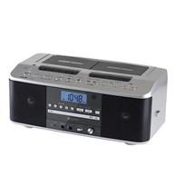 Toshiba CD radijo kasečių grotuvas Sidabrinis TY-CDW991 (S)