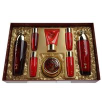 UWVXPQJZ Red Ginseng Extract Herbal Medicine Women's Skincare 4-Piece Gift Set beige