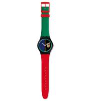 Swatch SIR SWATCH19 SUOB169 Vyriškas laikrodis žalia