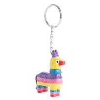 Pinata Llama Keychain white