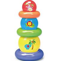 Fisher-Price children's stacking play, mixed colors, 1 piece, Korean baby products green