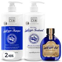 Parkjun Beauty Lab Blue Label Argan Oil Shampoo, 2 sets blue