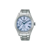 SEIKO 10m atsparumo vandeniui Automatinis mechaninis judėjimas Nerūdijančio plieno apyrankė Laikrodis Vyriški laikrodžiai SPB267J1 Silver Strap gray