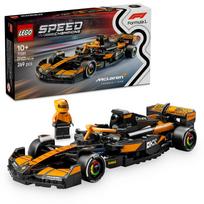 LEGO Speed Champions McLaren F1 Team MCL38 Race Car Toy Playset for Kids 10-12 Years Old gray