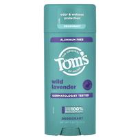 „Tom's of Maine“, dezodorantas be aliuminio, laukinės levandos, 3,25 uncijos (92 g) blue