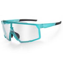 ROCKBROS Polarized Photochromic Sports Sunglasses UV400 Impact Clear Lenses Ideal for Road and Marathons Photochromic - Ultra-lightweight, Protection, blue