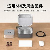 Hagibis laikymo krepšys Mac Mini M4/M4 Pro (Įrenginys ir priedai neįtraukti) - 1 gabalėlis Large gray gray