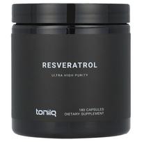 Toniiq, resveratrol, 180 capsules