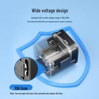 Philips Universal Travel Power Adapter CN plug (adapter included) gray