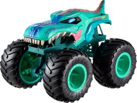 Hot Wheels Monster Truck Super Big Mega Rex Transporto priemonė Žaislas Metalinis Automobiliukas Žalias JJN47 (Amžius 3+) žalia