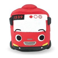 Gina World Mažasis autobusas Tayo pliušinis žaislas, Gani, 19 cm, Populiarūs žaislai Korėjos vaikams red