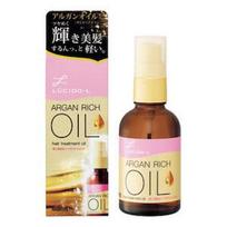 LUCIDO-L Argan Rich Oil Smooth terminis apsauginis plaukų aliejus, 60 ml beige