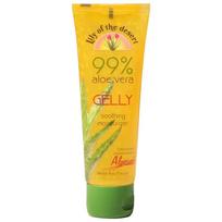 99% Organic Aloe Vera Gel with Aloe Vitamin E Oil and Vitamin C, 1 Piece yellow