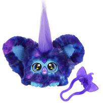 Furby Furblets Starry Mini Friend, Daugiau nei 45 garsai, tik Furby kalba, elektrinis kimštas žaislas, 6 metų ir vyresni, tamsiai mėlyna G0402 originalus gaminys blue