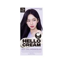 Pasirinkite 1 iš 9 tipų Mise-en-scène New Hello Cream, #1 plaukų dažų 3CLB Cool Lavender Black white