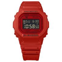 CASIO 5600 serijos 200 metrų atsparumo vandeniui laikmatis valandinis laikas chronometras Kvarcinis dervos dirželis vyriškas laikrodis juodas ciferblatas DW-5600RRB-4JF/DR juoda
