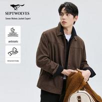 Septwolves Men's Brushed Autumn/Winter Jacket L gilios kavos spalvos