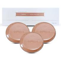 OSEQUE Five-colored red clay signature bar created by nature, 100g, 3 pieces beige
