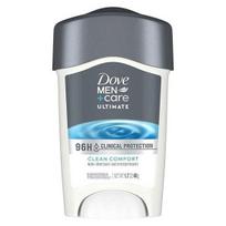 Dove Men+Care Clean Comfort Deodorant 48g, 1 piece gray