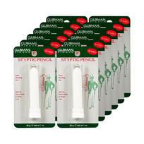 Clubman Pinaud Jumbo hemostatinis pieštukas 1 uncija (12 vienetų Clubman Pinaud Jumbo hemostatiniai pieštukai 1 uncija (12 pakuočių, 12 vienetų, 28 g black
