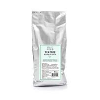 Bath Charm Dead Sea Salt Bubble Bath Bubble Bath Salt Tea Tree Refill, 1 kg, 1 piece white