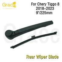 Rear Wiper Blade For Chery Tiggo 8 9 /225mm Car Windshield Windscreen Rubber 2018 Rear Blade And Arm black