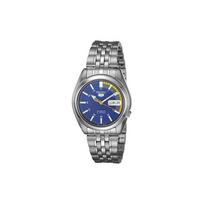 SEIKO 30 meters waterproof Automatic Steel Strap 37mm men's watch blue dial SNK371K1 mėlyna