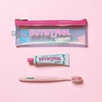 Yousi Mall Whitening Whitening Toothpaste & Toothbrush Travel Set gray
