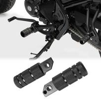 GFARDMOTO Motociklo Kojų Atramos Pedalai Keleivio Kojų Atramos CNC Aliuminis Neslystantis Galinis Komplektas black