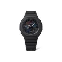 CASIO Unisex skystųjų kristalų/analoginis dvigubo ekrano serijos laikrodis GA-2100RW-1APR Regular Watch Box black