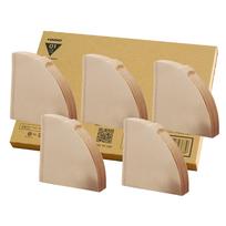HARIO V60 Coffee Filter for 1 to 2 Cups, 200 Pieces, 40 Pieces x 5 Piece Set, Made in Japan beige
