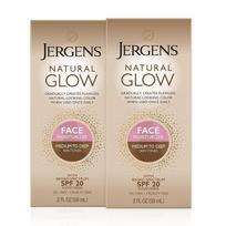 Jergens Natural Glow veido įdegio losjonas SPF20 59ml 1 vnt beige