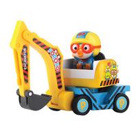 Pororo metalo ekskavatorius, korėjietiški žaislai yellow