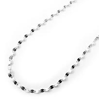 and My Jewelry Pure Platinum 999 43cm Design with Japan Mint Assay Mark [Your Box] Necklace, Chain, [Gift Wrapped] white