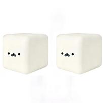 New Squishy Tofu Stress Balls  Sensory Toys Stress & Anxiety Relief Fidget Toys Dough Water Ball Gifts Bulk For Adults white