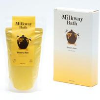 Milkway Pearl Bath Salt, Honey Fragrance Honey Bee 200g white