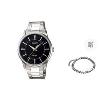 CASIO Men Black Watch MTP-1303D-1AVDF- Black black